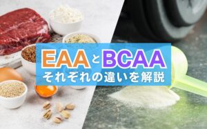 EAAとBCAAの違いとは？適切な摂取タイミングや効果などを解説